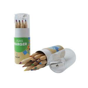 Colored Pencil & Sharpener Set