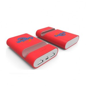 Mobile phone holder power bank