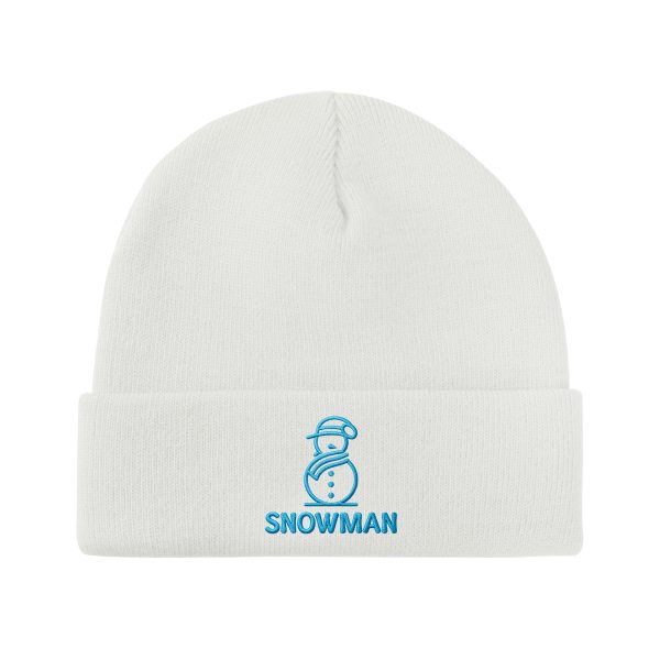 Knit Beanie With Cuff