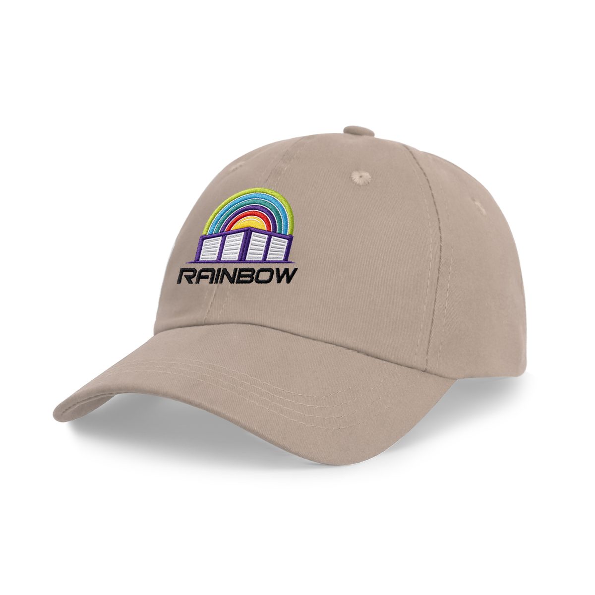 6 Panel Low Profile Unstructured Cotton Twill Baseball Cap