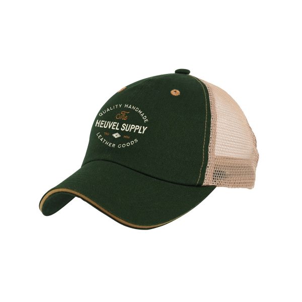 Two-Tone Washed Cotton Trucker Cap