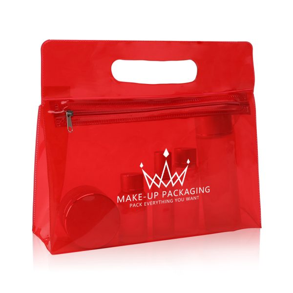 Translucent Vinyl Vanity Bag