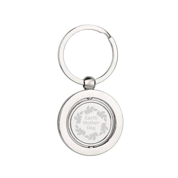 Metal Spinning Keychain