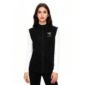 Women’s Basic Full-Zip Polar Fleece Vest