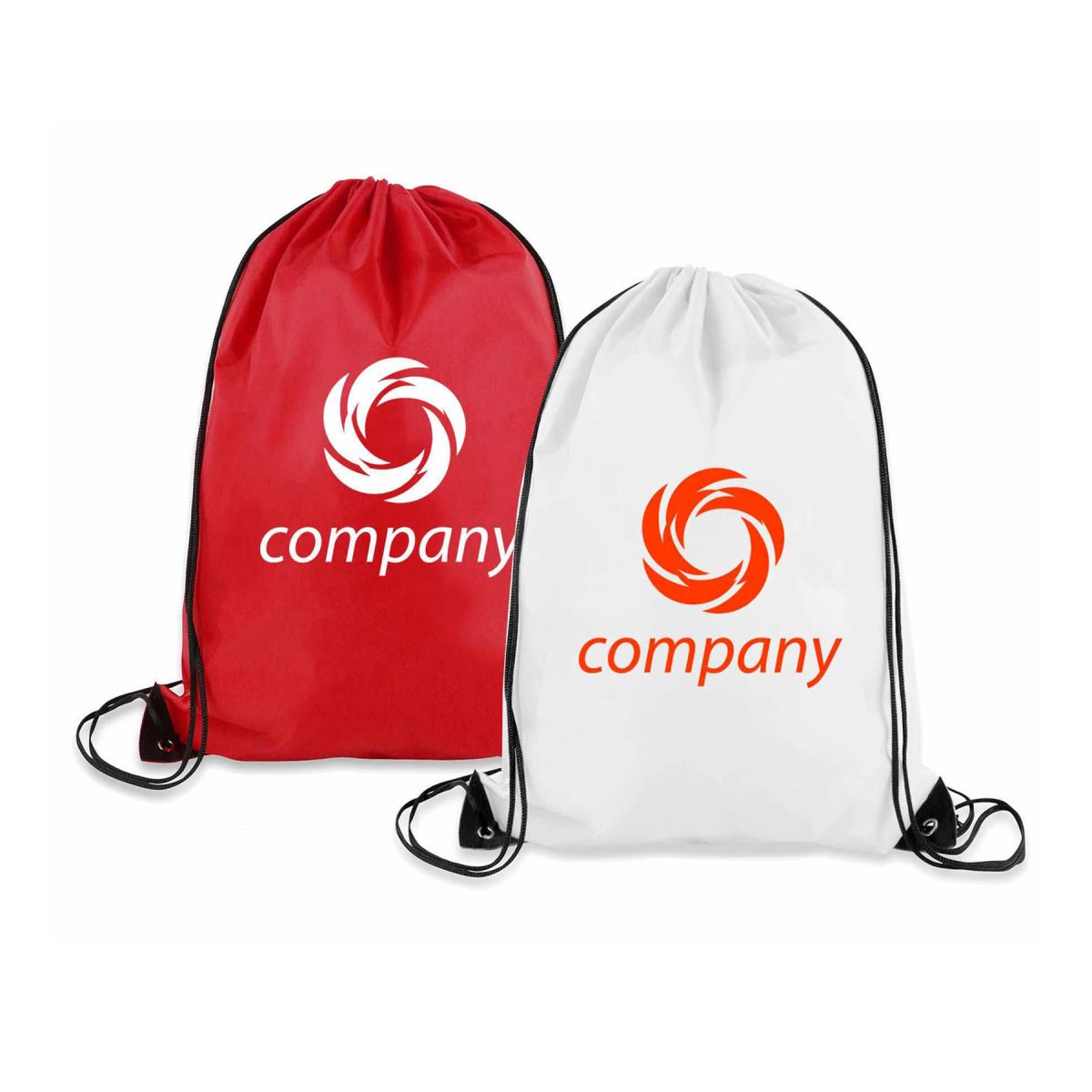 24 Hour Rush Quick Ship Drawstring Backpack