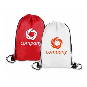 24 Hour Rush Quick Ship Drawstring Backpack