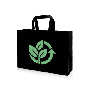 Heat Sealed Non-Woven Shopping Tote Bag(16”X12”X4”)