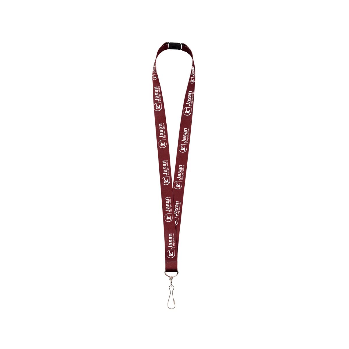 3/4" Full Color Polyester Lanyard W/ J Hook And Breakaway