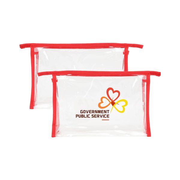 Large Clear Travel Toiletry Makeup Bag