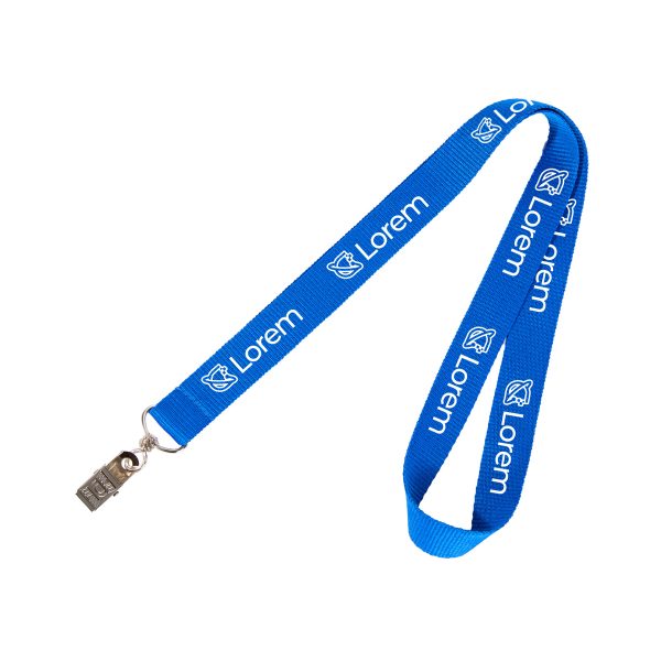 3/4" Premium Polyester Custom Printed Lanyard