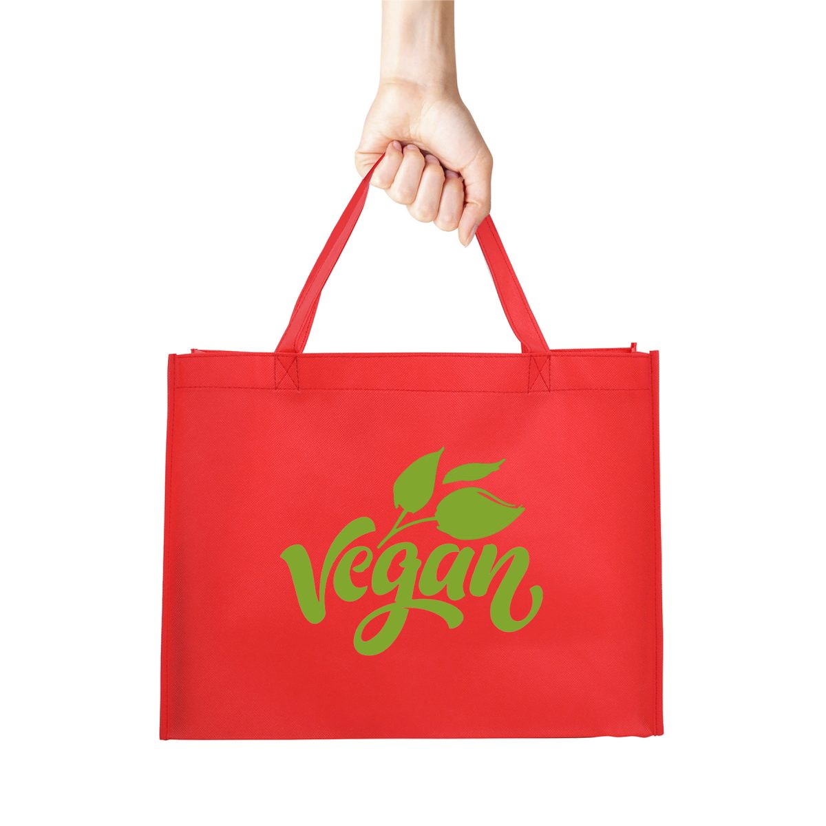 Non-Woven Shopping Tote Bag(16''X12''X6'')