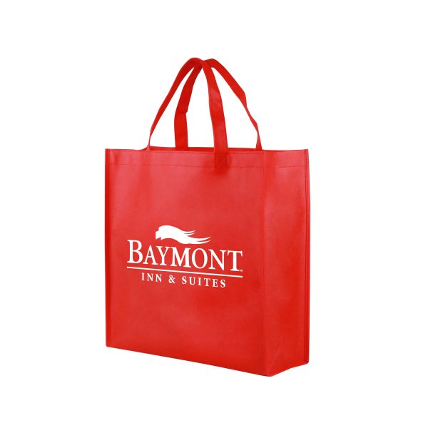 Non-Woven Grocery Tote Bag(15''X15"X5")