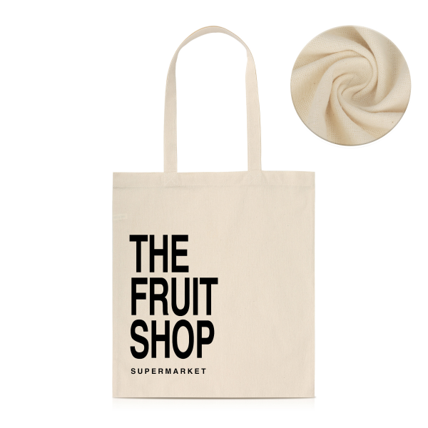 5oz Cotton Natural Convention Tote Bag(14.5''X16'')