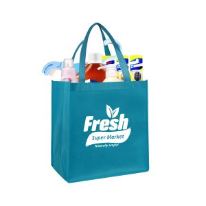 Non-woven Grocery Tote Bags（12” x 13” x 8”）
