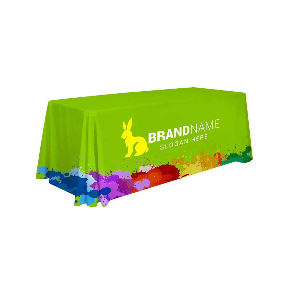6' Economy Polyester Table Throw