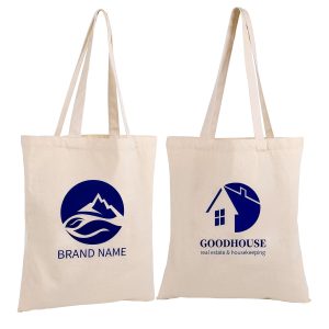8OZ Natural Cotton Convention Tote Bag