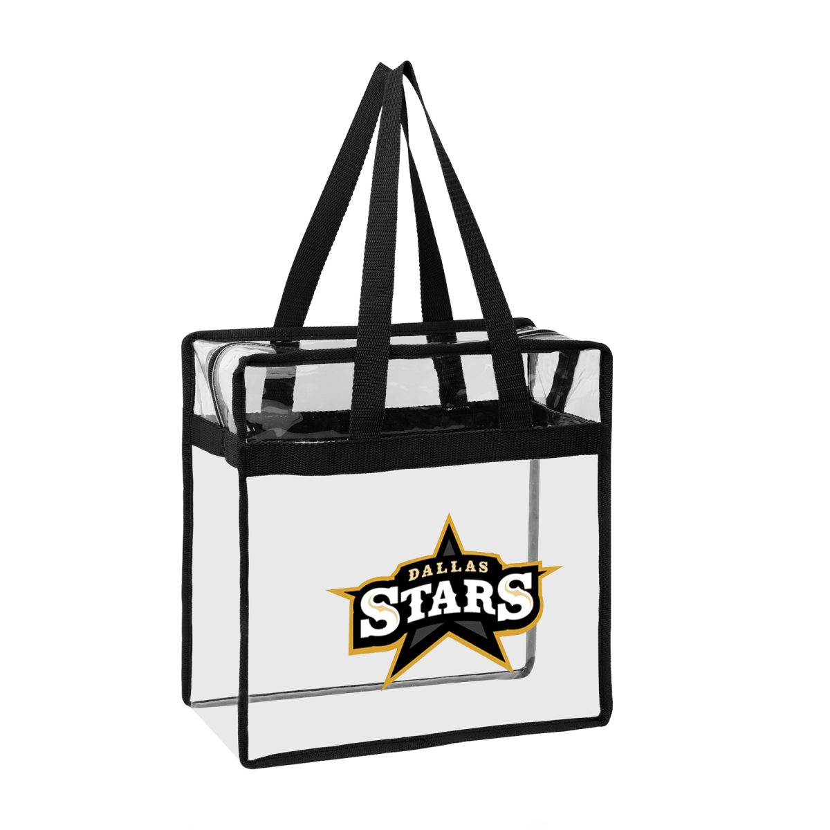 Stadium Approved Clear Zipper Tote Bag