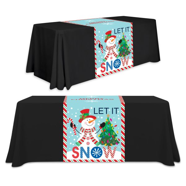 30" X 88" Premium Standard Table Runner(Full Color Dye Sublimation)