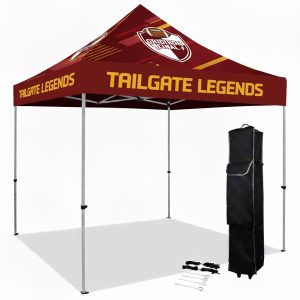 10’x10′ Full Color Pop Up Canopy Tent Kit