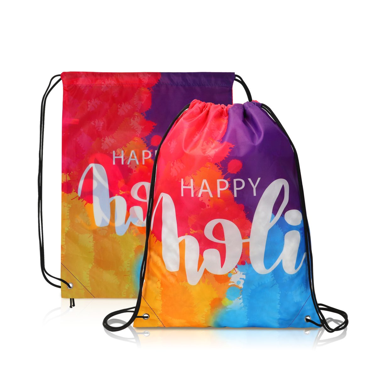 14" x 17" Dye-Sublimated Drawstring Backpack
