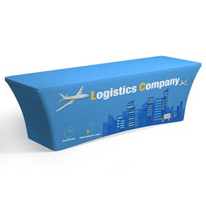 8′ Standard Stretch Table Cover (Full Color Dye Sublimation)