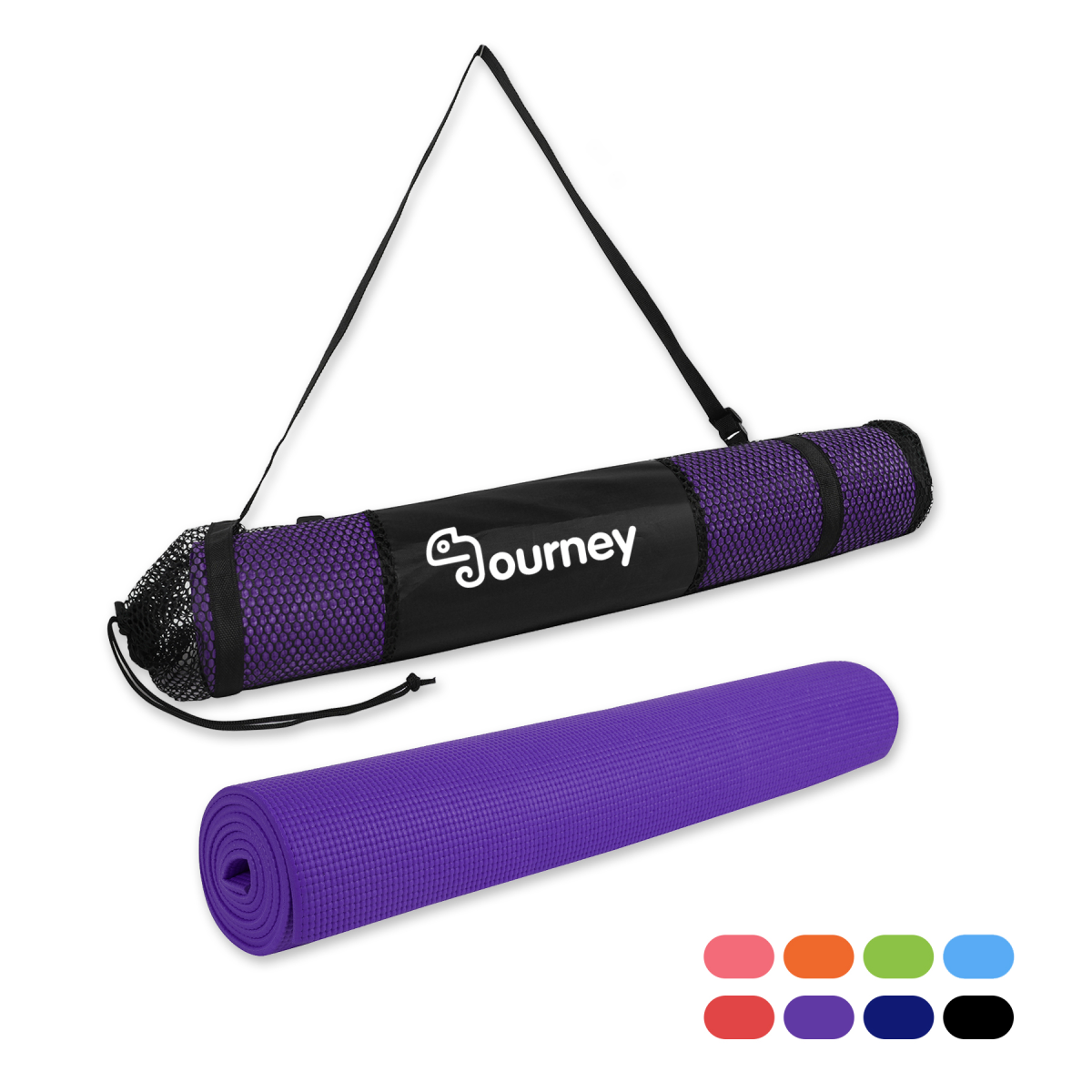 PVC Yoga Mat and Carrying Bag