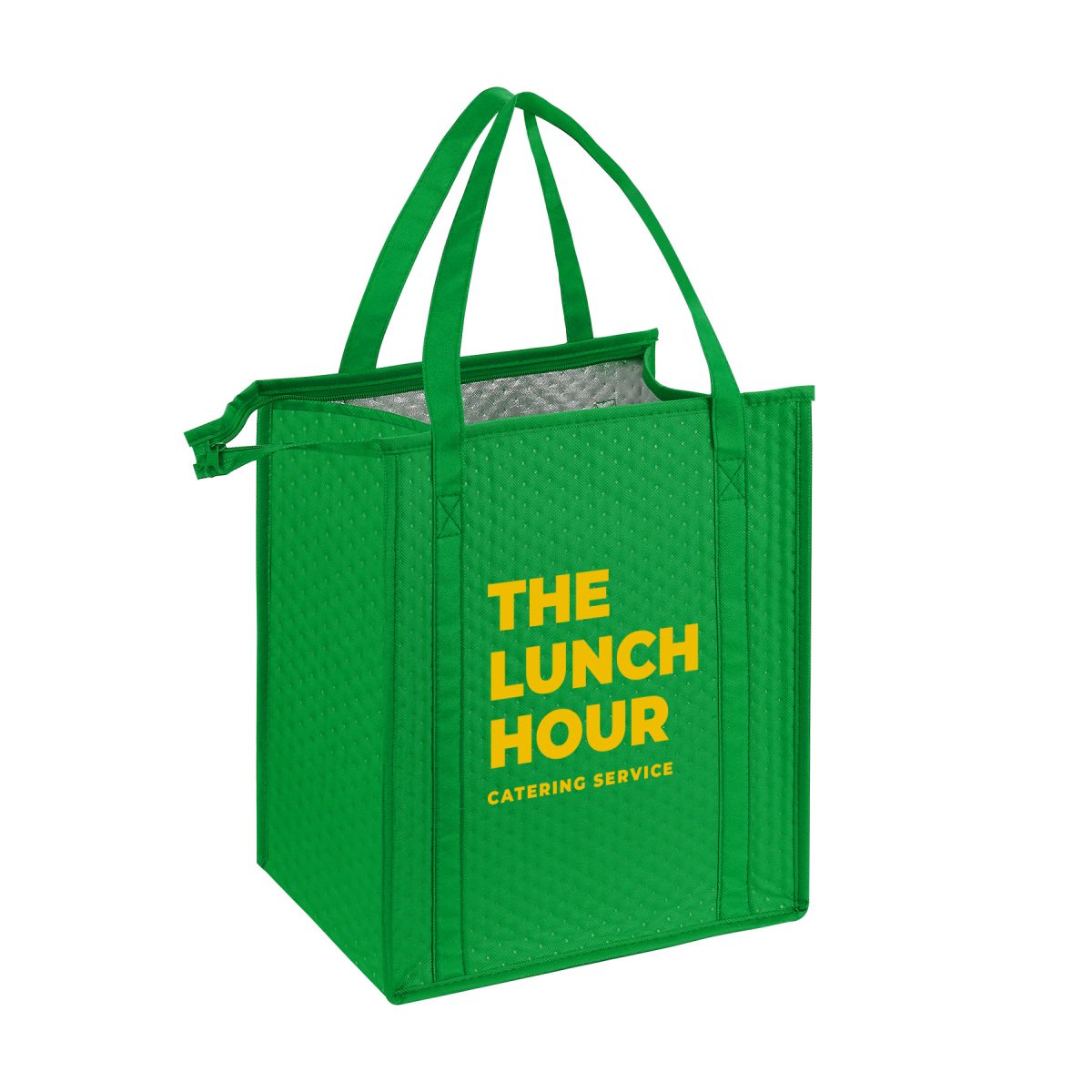 Thermal Non-Woven Insulated Cooler Tote Bag-13"X15"X10"