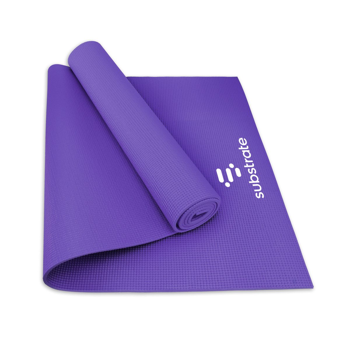 Full Length PVC Yoga Mat And Carrying Strap-Ocean
