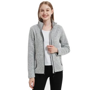 Women’s Full-Zip Sweater Fleece Jacket