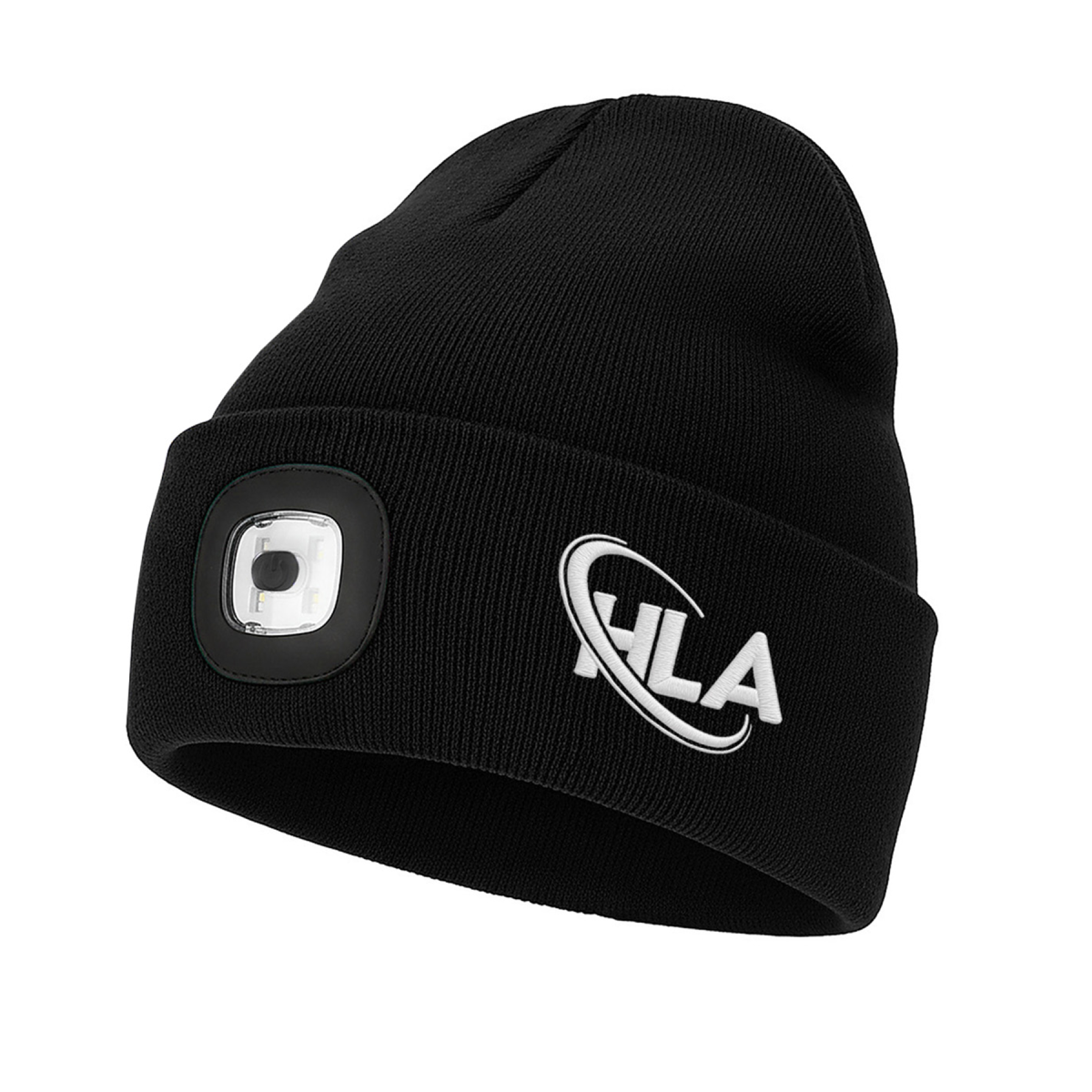 Knit Beanie With LED Light