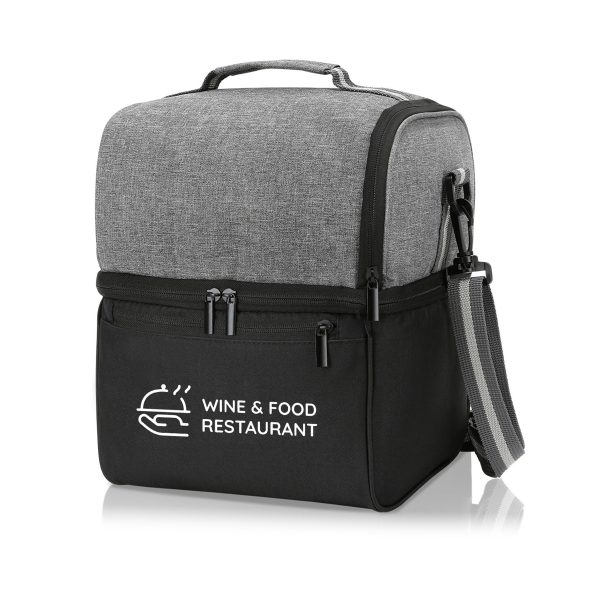 14 Can Dual Compartment Insulated Cooler Bag