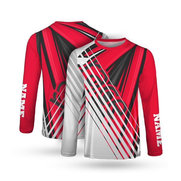Custom Full Color Dye Sublimation Long Sleeve T-Shirt
