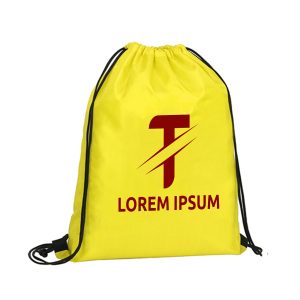 14″ X 17″ Lightweight Drawstring Budget Backpack