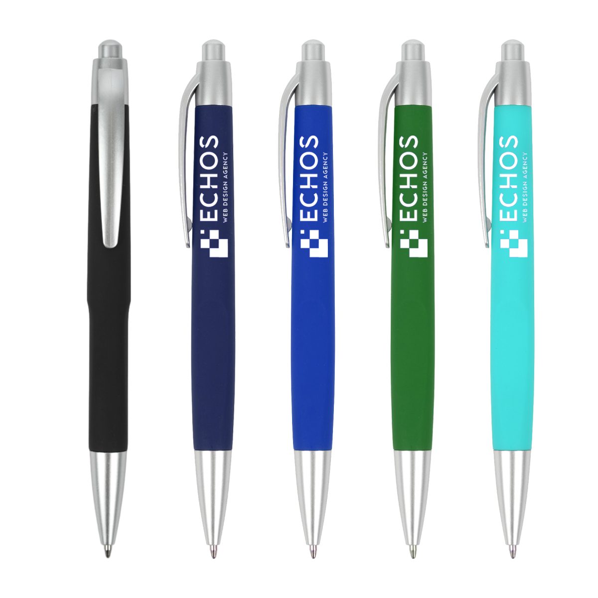 1.0mm Midpoint Comfort Grip Ballpoint Pen With Black/Blue Ink