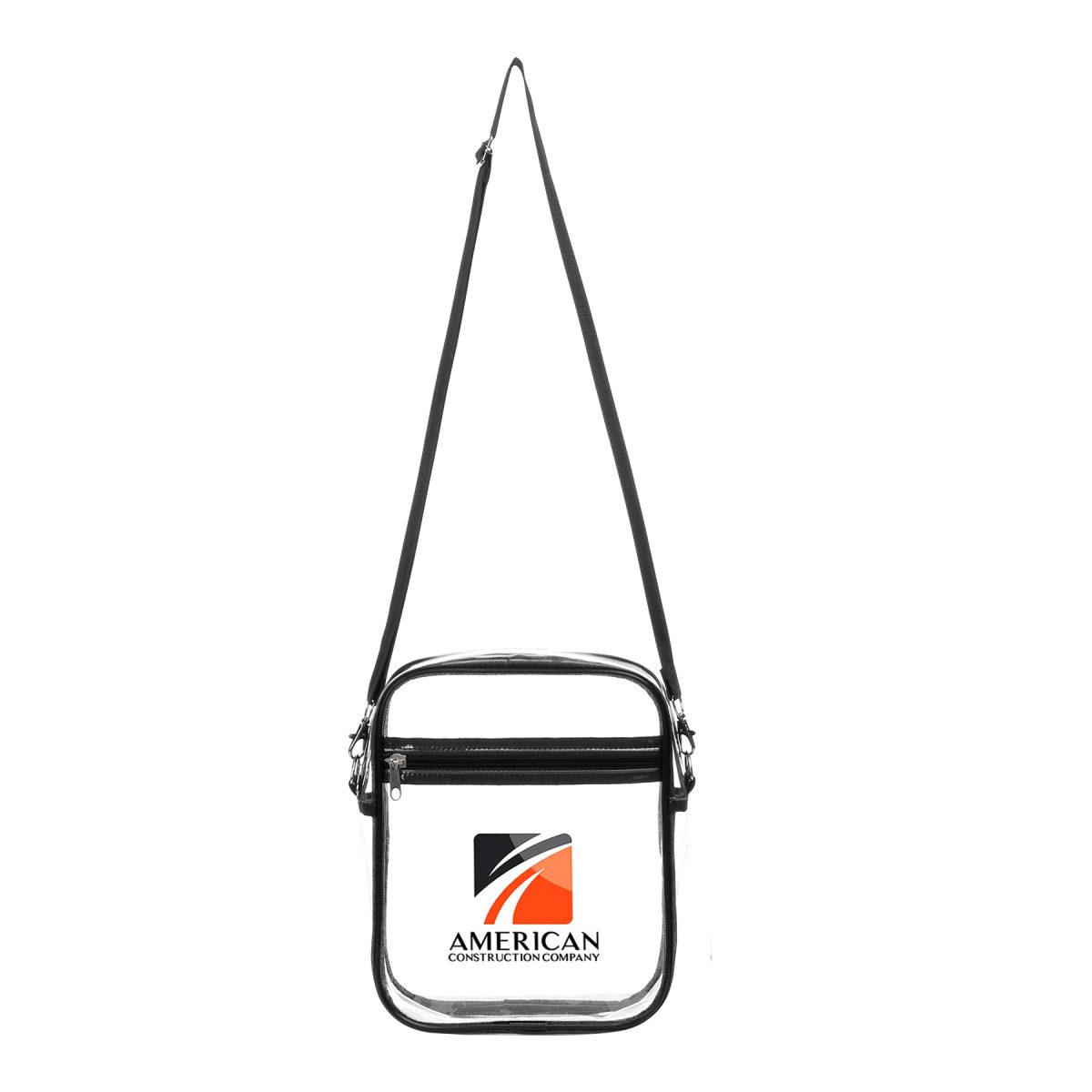 Stadium Approved Clear PVC Crossbody Bag