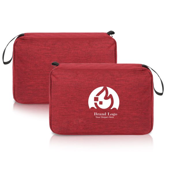 Heathered Hanging Toiletry Bag