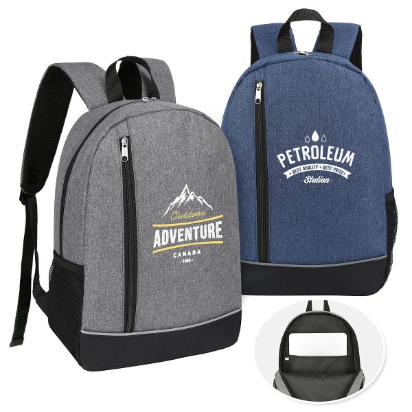 Two-Tone Heathered Urban Backpack