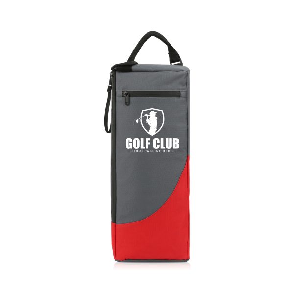 Insulated 6 Can Golf Cooler Bag With Shoulder Strap