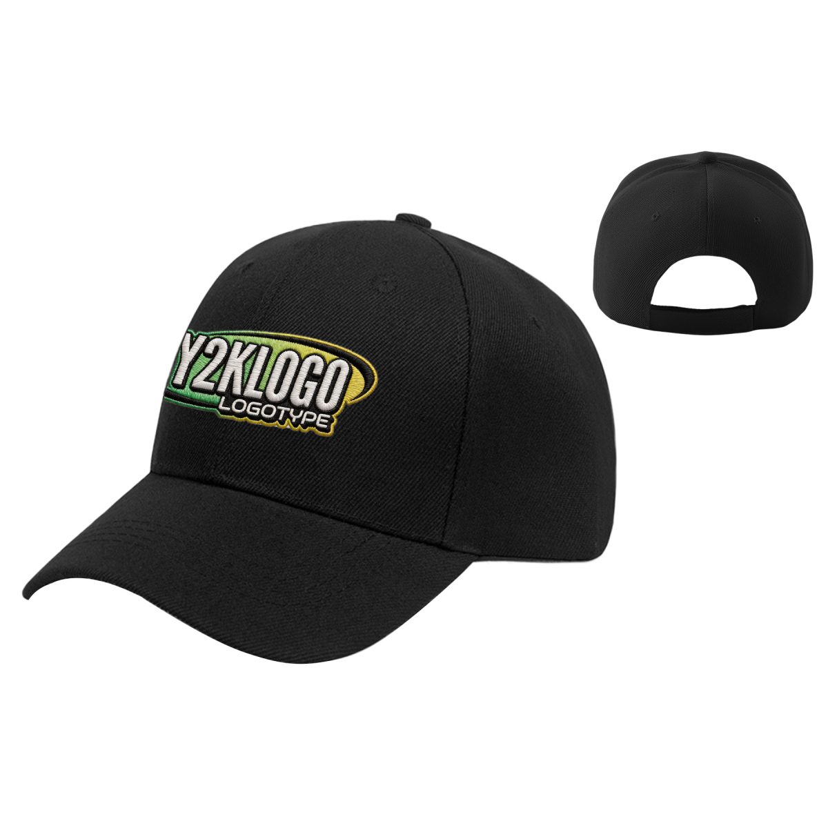 6 Panel Mid Profile Baseball Cap