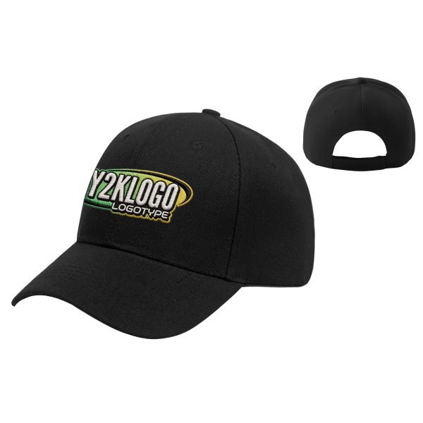6 Panel Mid Profile Baseball Cap