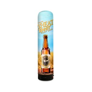 Custom 10′ Contained Air Inflatable Advertising Pillar