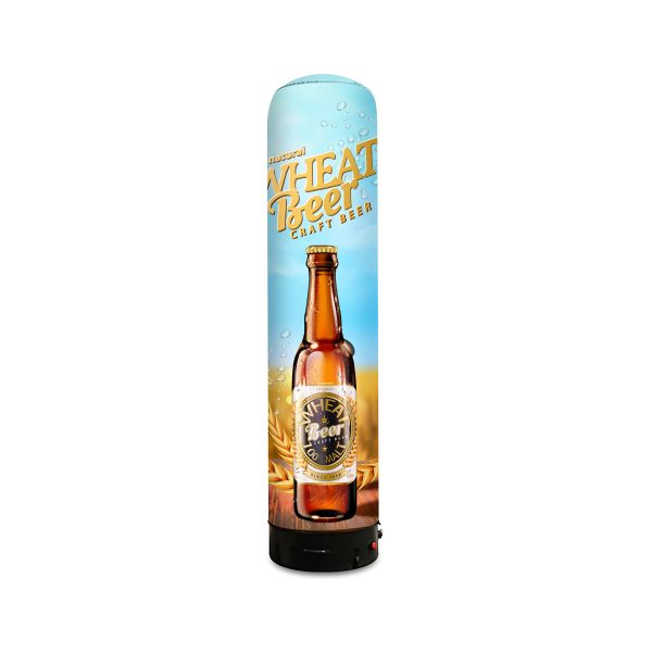 Custom 10' Contained Air Inflatable Advertising Pillar