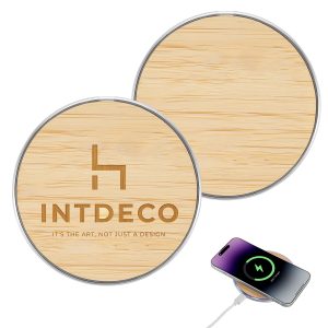 Bamboo 15W Wireless Charging Pad