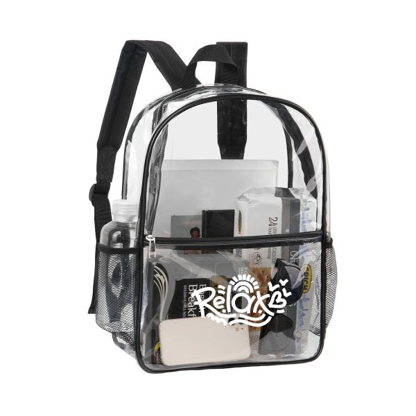 Heavy Duty Multi-Function PVC Transparent Backpack