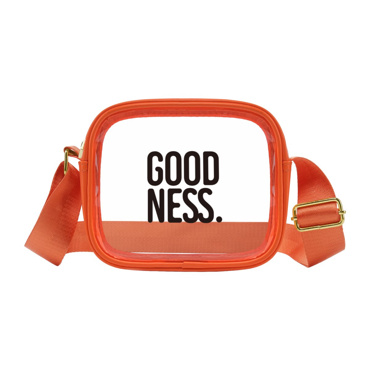 Stadium Approved Transparent PVC Crossbody Bag
