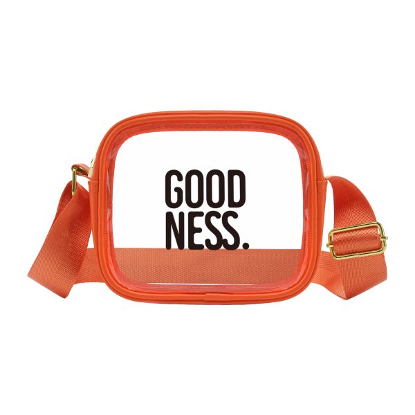 Stadium Approved Transparent PVC Crossbody Bag