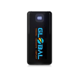 10,000mAh Power Bank With Built-In Charging Cables