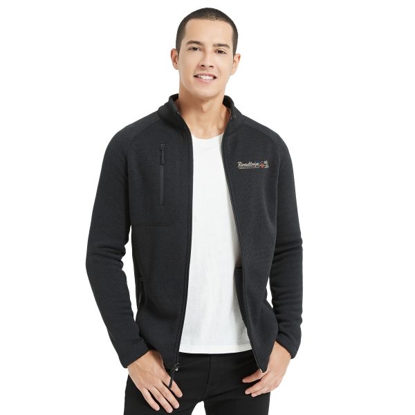 Men's Full Zip MicroFleece Brushed Back Jacket
