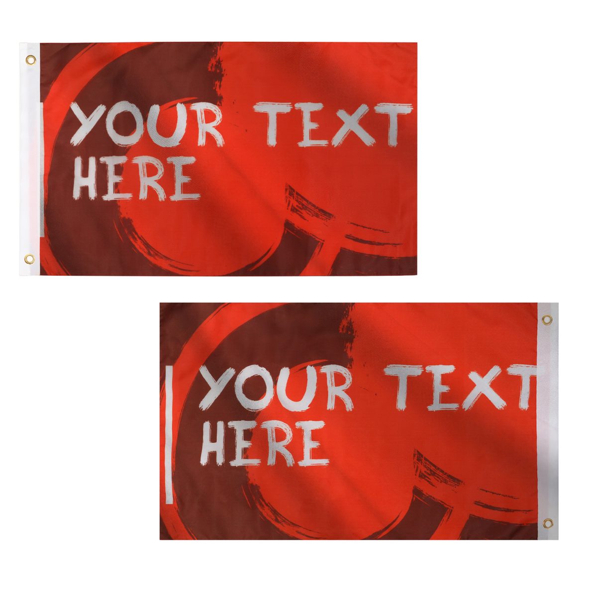 5' X 8' Double Sided Printed Polyester Flag