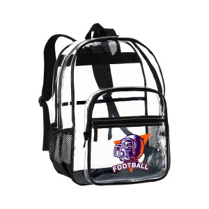 0.4mm 17.3″ Large Capacity High School Clear Backpack